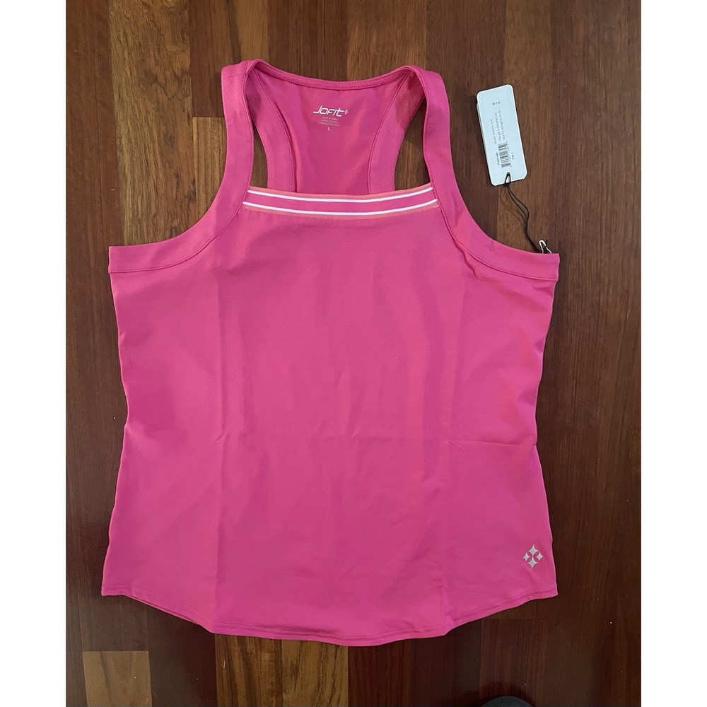 Jofit Pink Racerback Tank Top